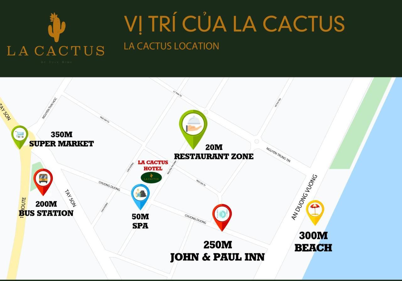 La Cactus Hotel Quy Nhon Exteriör bild